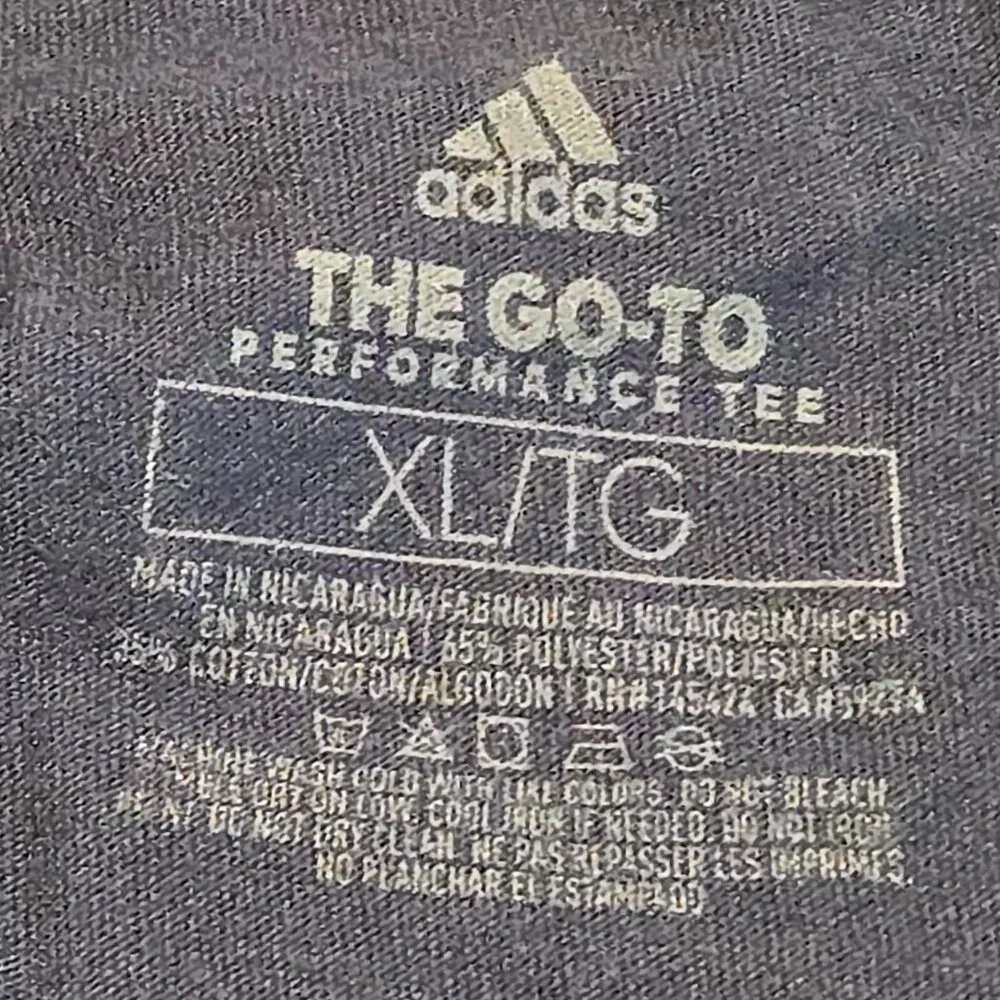 Adidas Badge of Sport Climalite T-Shirt - size: XL